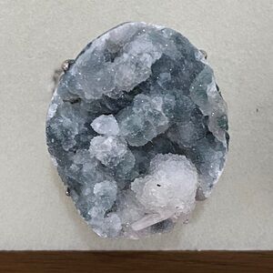 Natural Crystal Geode Statement Ring